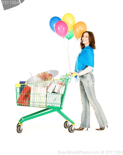 Image of holiday shopper