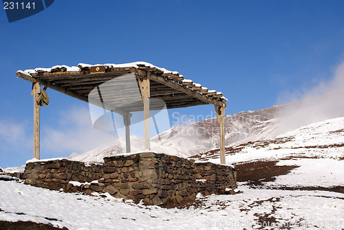 Image of House in mountain