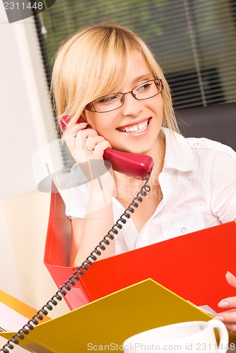 Image of office girl