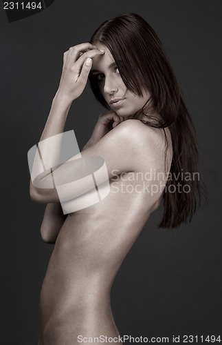 Image of beautiful naked woman