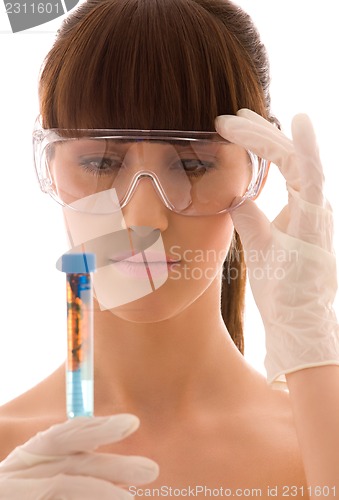 Image of lab work