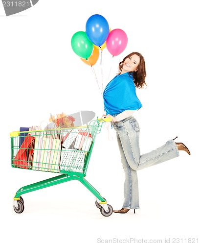 Image of holiday shopper