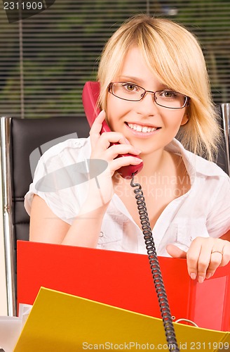Image of office girl