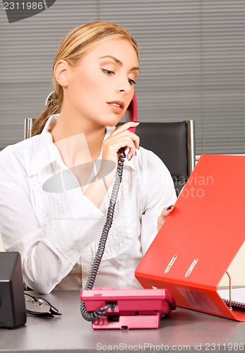 Image of office girl