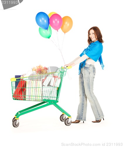 Image of holiday shopper