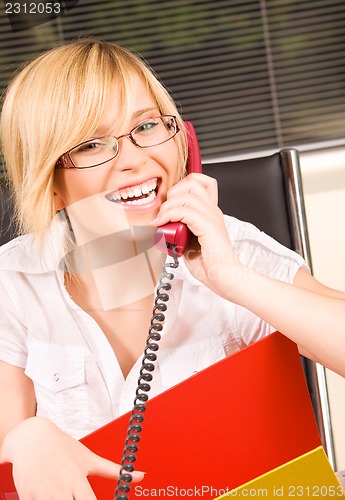 Image of office girl