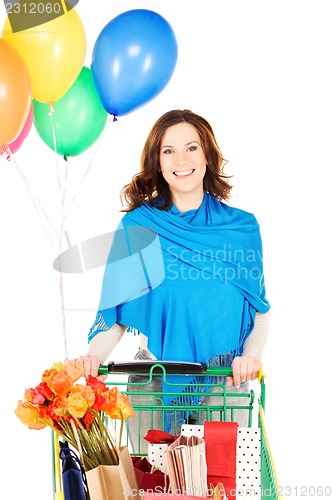 Image of holiday shopper
