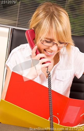 Image of office girl