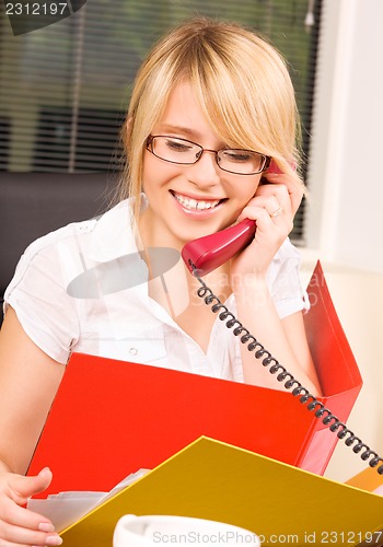 Image of office girl