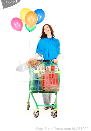 Image of holiday shopper