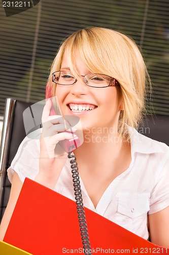 Image of office girl