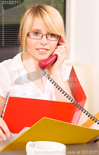 Image of office girl