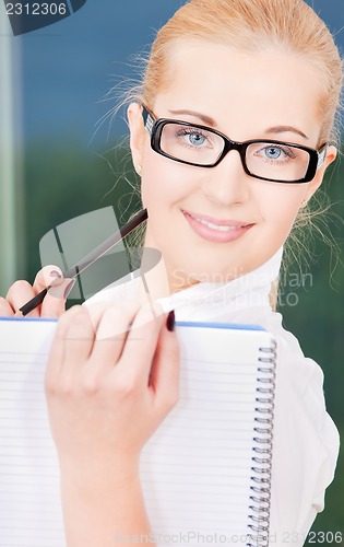 Image of office lady