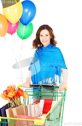 Image of holiday shopper