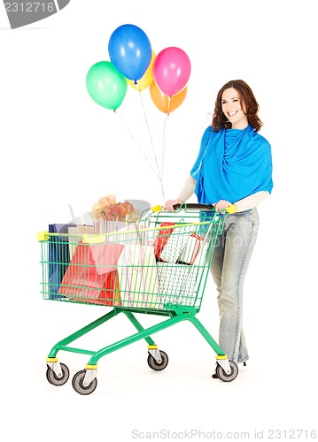Image of holiday shopper