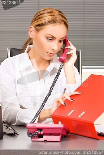 Image of office girl