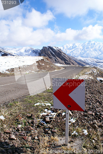 Image of Roan dign on the mountain road