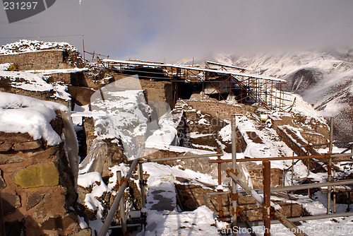 Image of Ruins with snow