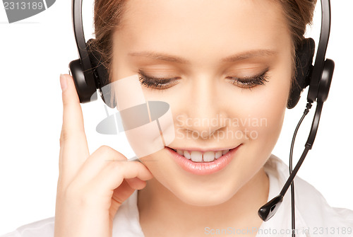 Image of helpline operator