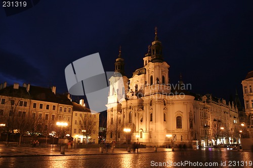 Image of St. Nicholas Church at the Old Town Square