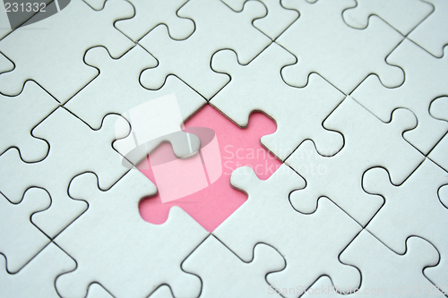 Image of Pink jigsaw