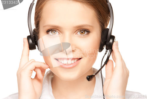 Image of helpline operator