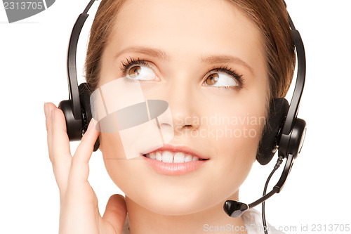 Image of helpline operator