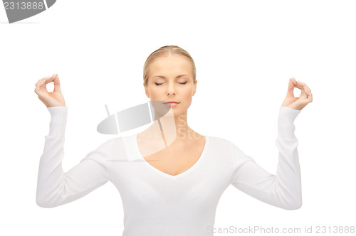 Image of woman in meditation