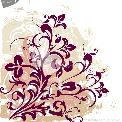 Image of floral background