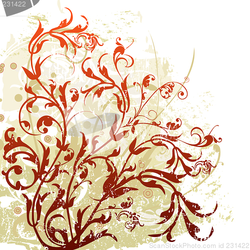 Image of floral background