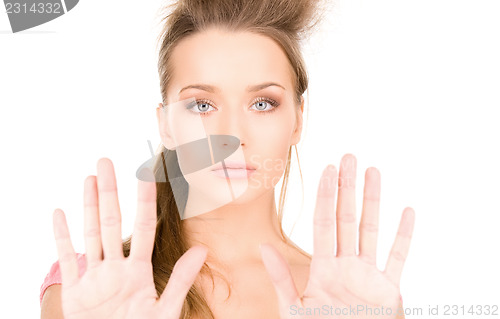 Image of stop!
