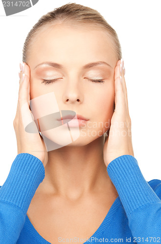 Image of unhappy woman