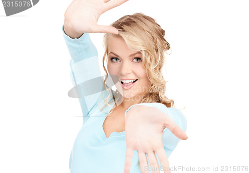 Image of young beautiful woman