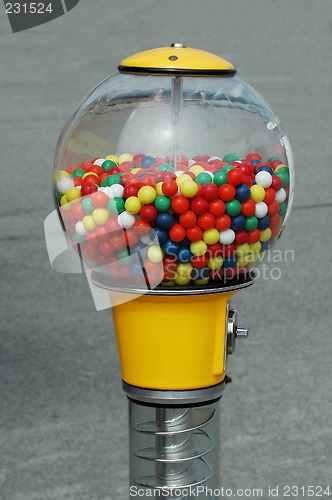 Image of chewinggumball machine