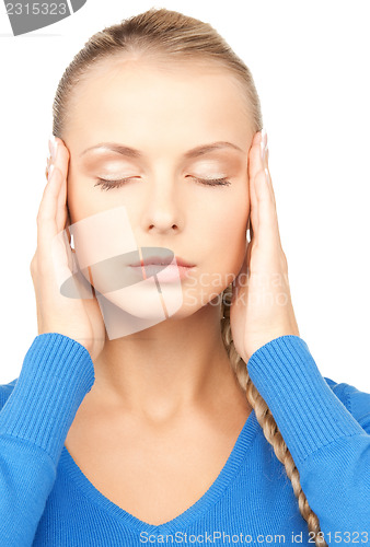 Image of unhappy woman