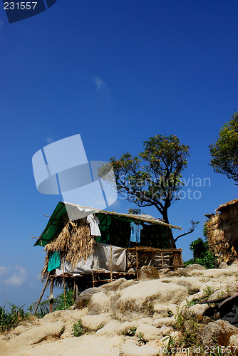 Image of Hut on a hil