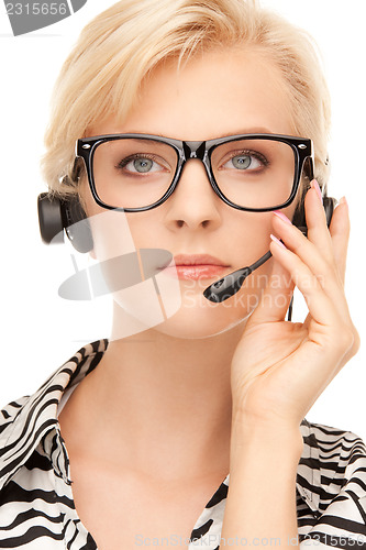 Image of helpline operator