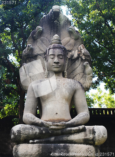 Image of Ancient statue in Thailand