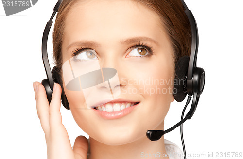 Image of helpline operator