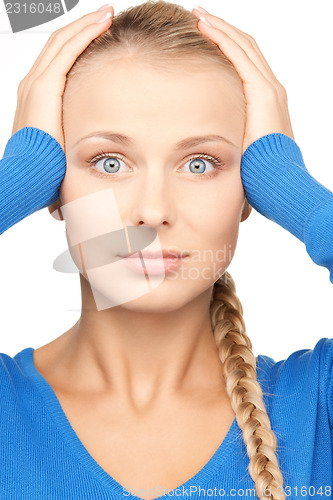 Image of unhappy woman