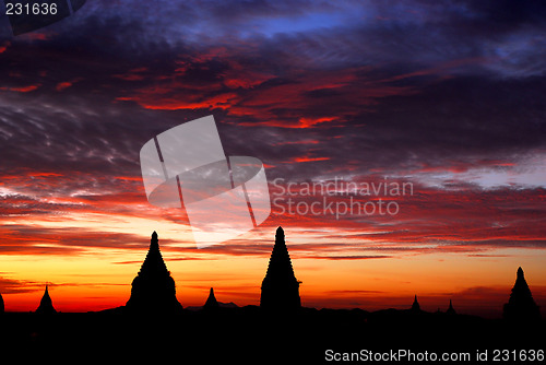 Image of Bagan sunrise