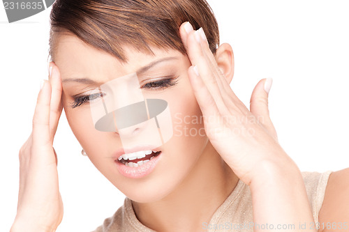 Image of unhappy woman