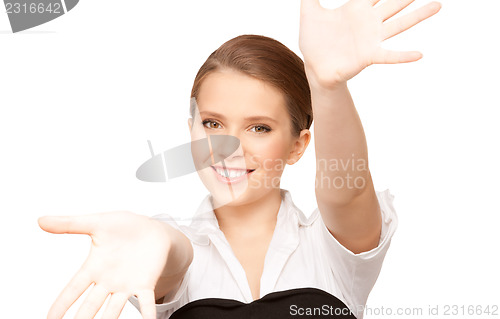 Image of happy teenage girl