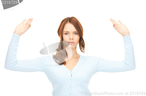 Image of woman in meditation