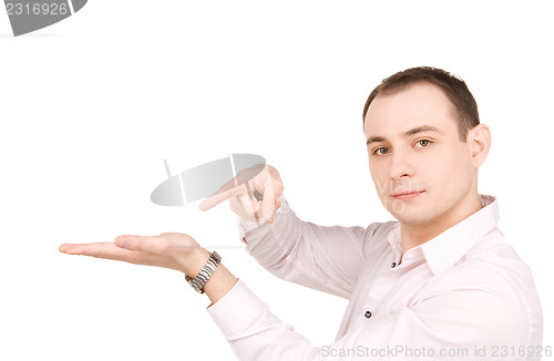 Image of something on the palm