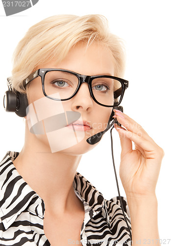 Image of helpline operator