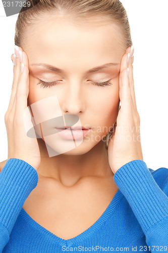 Image of unhappy woman