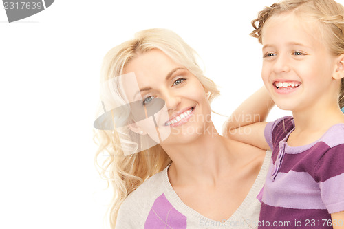 Image of happy mother and child