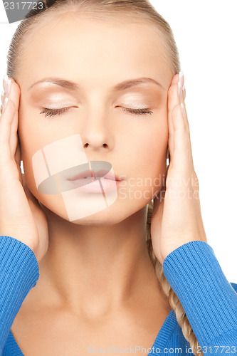 Image of unhappy woman
