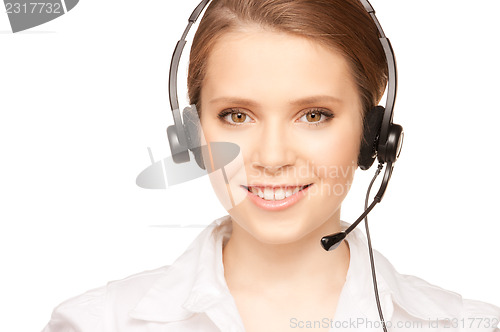 Image of helpline operator